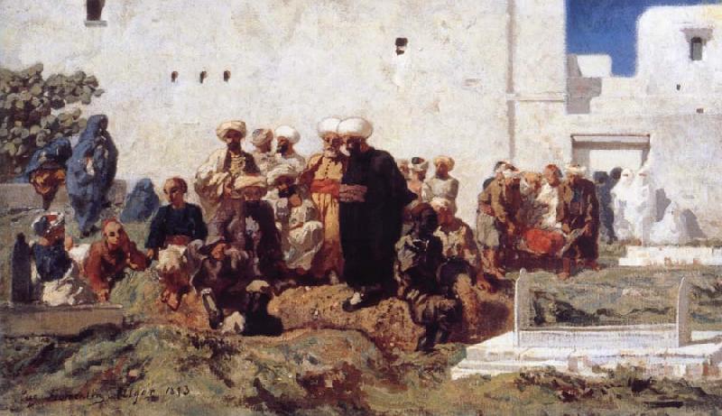 Eugene Fromentin Moroccan Burial